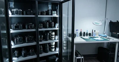 カメラとレンズの正しい保管方法｜カビを防ぐ湿度管理と防湿庫の選び方