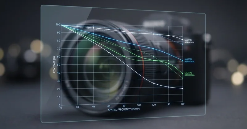 MTFチャートの読み方と見方｜レンズ性能を数値で判断する方法